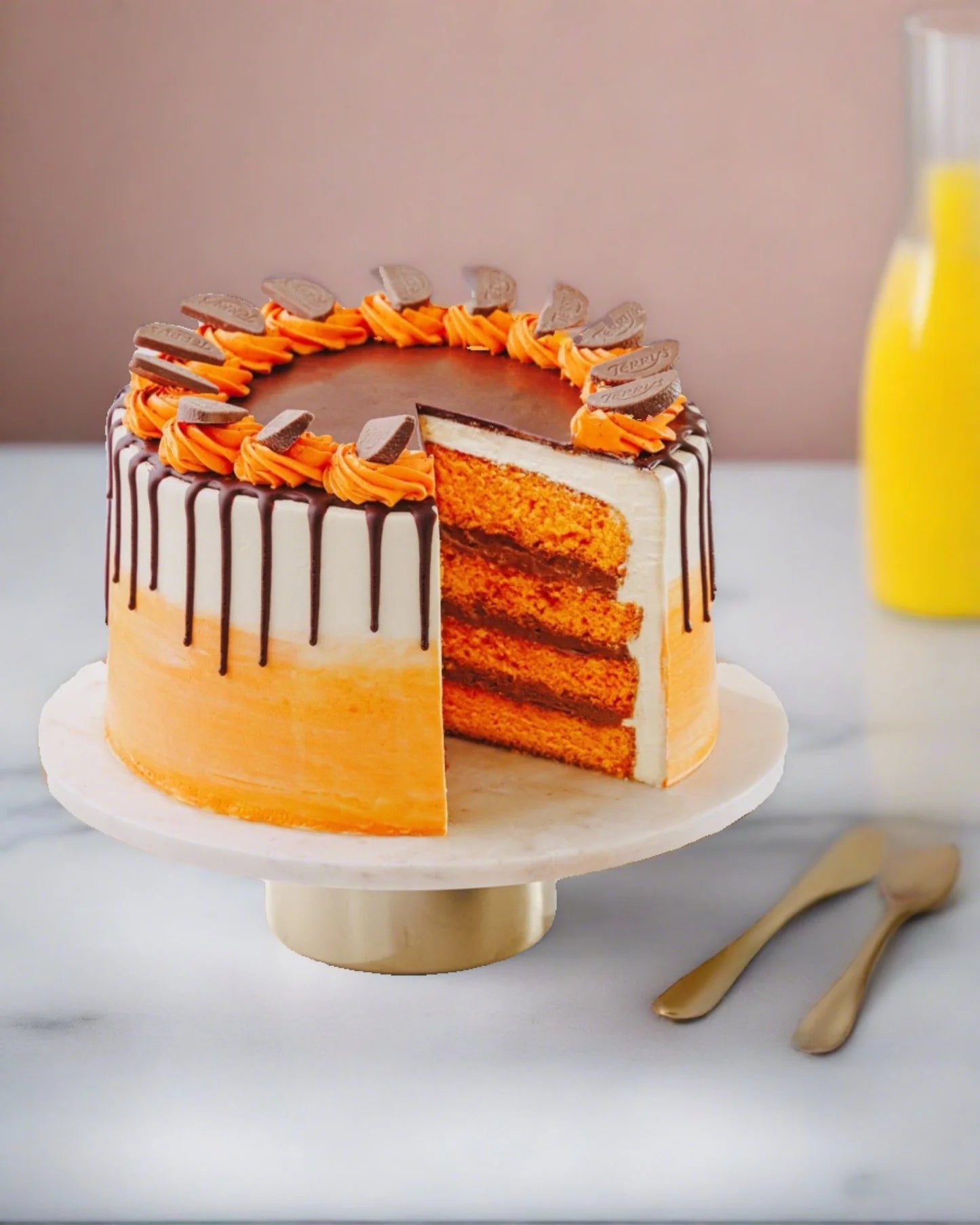 Chocolate Orange Delight Cake