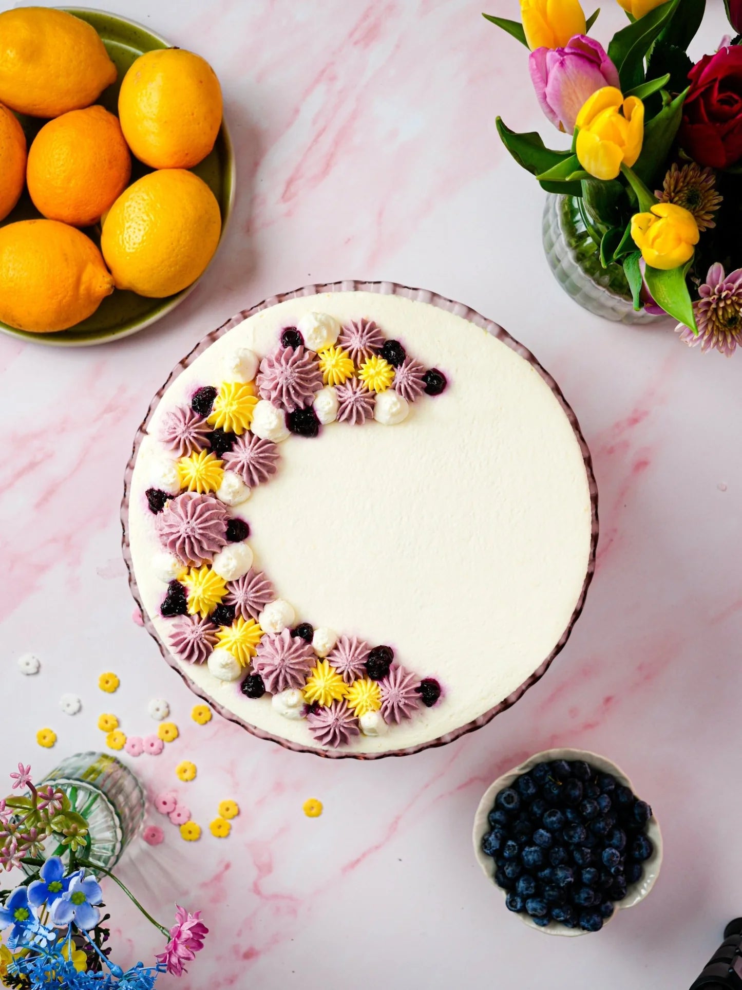 Lemon & Blueberry Dream Cake