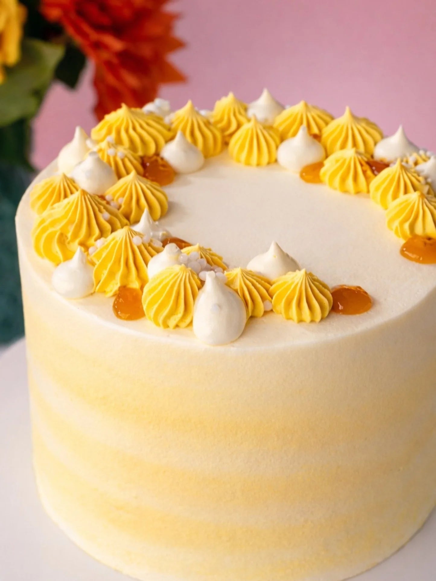 Mango & Passionfruit Cake