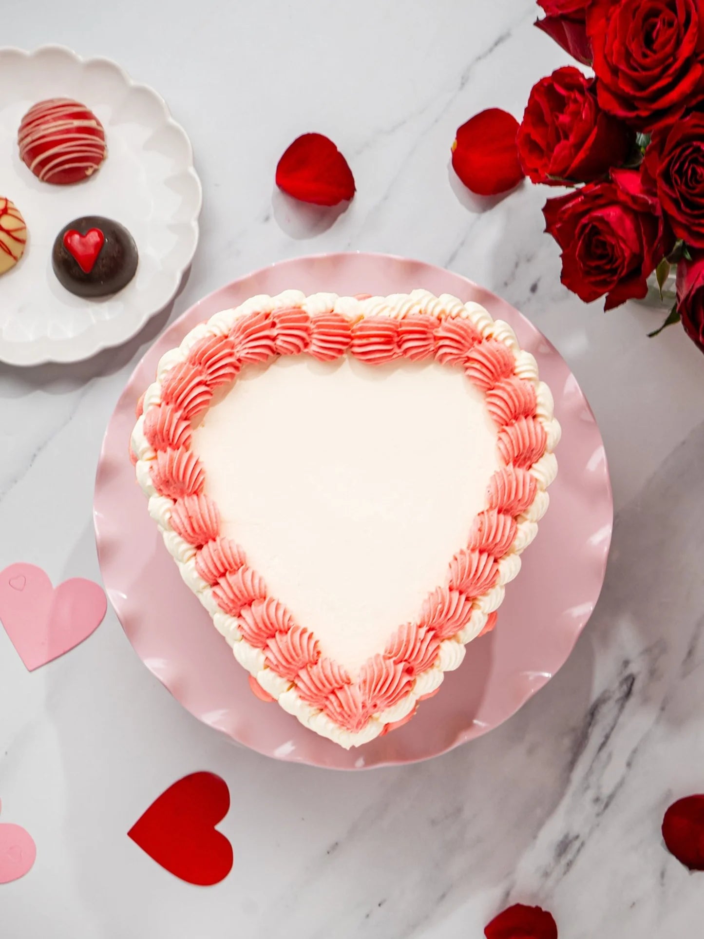 Vintage Heart Cake